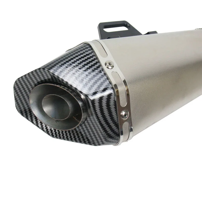 51 mm Universal-Einlass-Motorradauspuff R11-Schalldämpfer mit DB-Killer für Ninja650 Z750 Z800 MT03 R6 R3 R25 Z400 Z900 MT07 MT09 – Detail 7