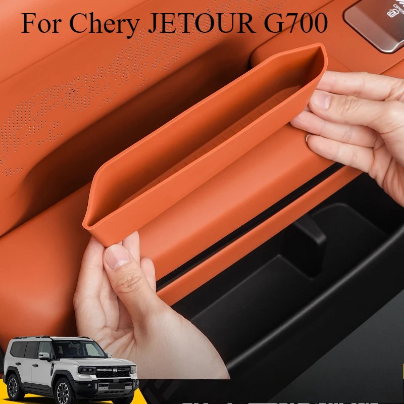 

For Chery JETOUR G700 Car Door Handle Storage Box Door Armrest Holder Tray Organizer Accessories Tidying
