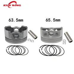 63.5mm 65.5mm Big Bore Piston Kit (Pin 14mm) for Honda XR150L XR150LEKE CBF150 CBF 150 CG 150 TITAN Motorcycle Engine Parts