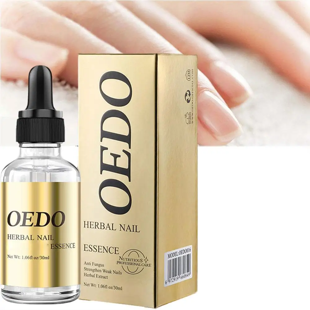 Herbal Fungal Nail Tratamento Serum, Força Nail Repair, Ajuda a Acalmar o Crescimento, Limpar, Estimular Solução Fresca, 30ml, Na H1Q6