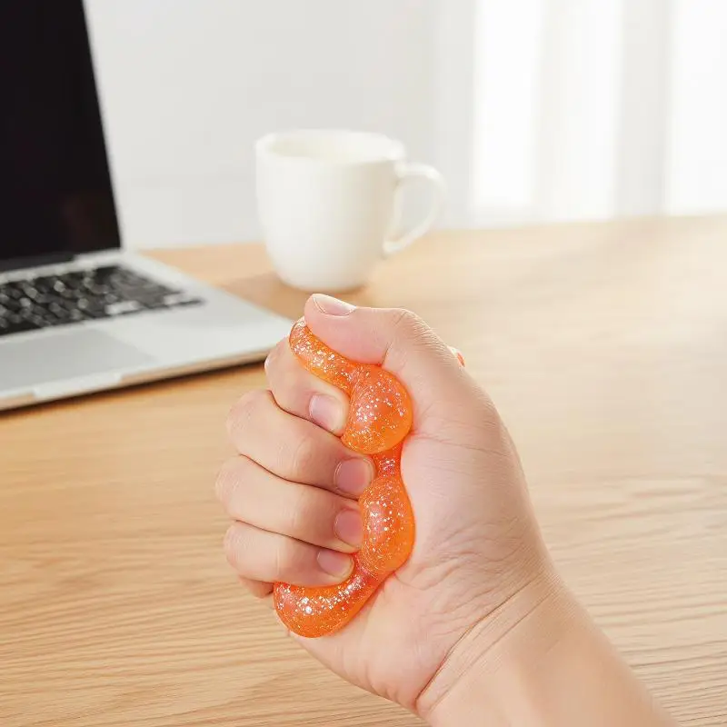 1Pc Maltose Star Slow Rising Stretchy Decor Creative Stress Relief Squeeze Toys For Desk Display Soft Star Fidget For Office