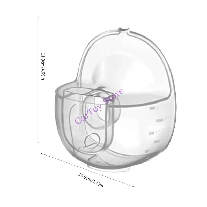 Cangkir Pengumpul Susu Bagian Pompa ASI yang Nyaman untuk Pompa yang Dapat Dipakai S32/S39
