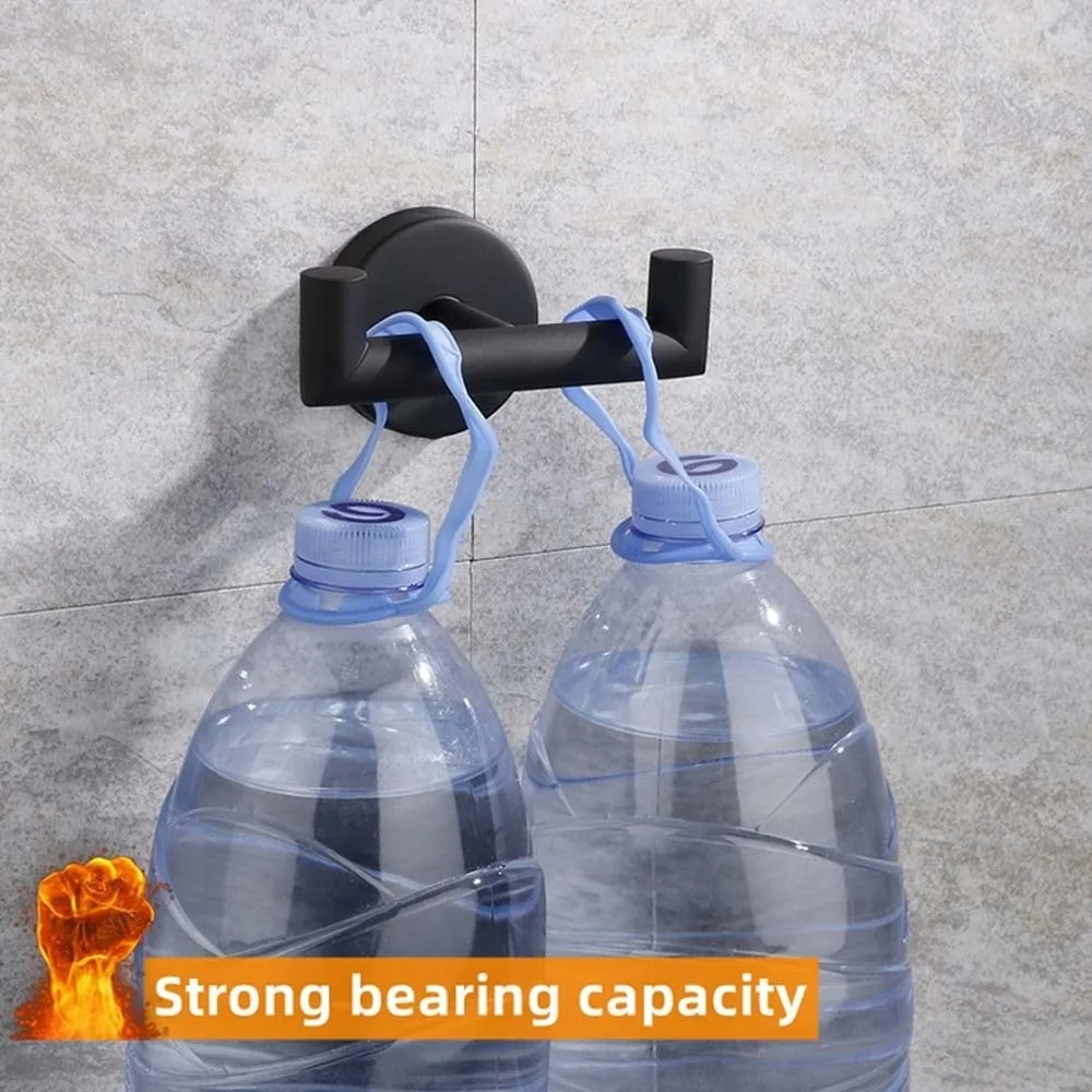 

Стеллаж для хранения, настенный крючок для одежды, домашний декор, халат/кепка, вешалка для полотенец для ванной, органайзер для прихожей, нержавеющая сталь