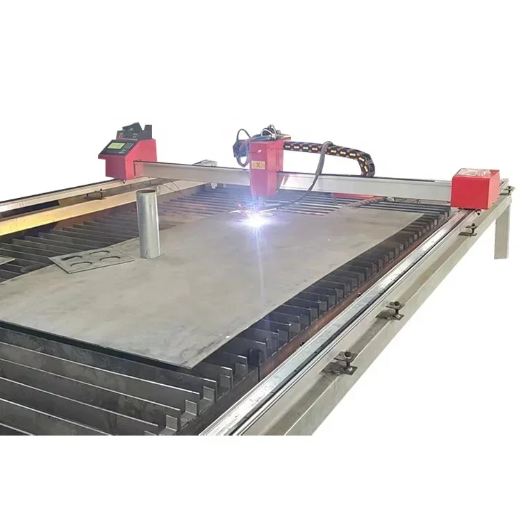 

Low cost small gantry CNC plasma and cutting machine