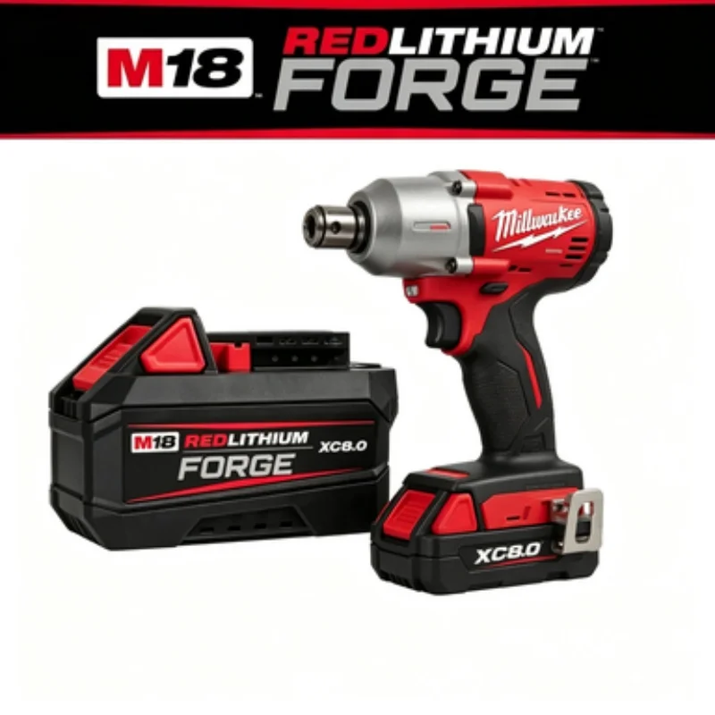 

Оригинальный аккумулятор Milwaukee Forge M18 FB6 18В 6Ач для инструментов M18 (совместим с 48-11-1815, 48-11-1850)