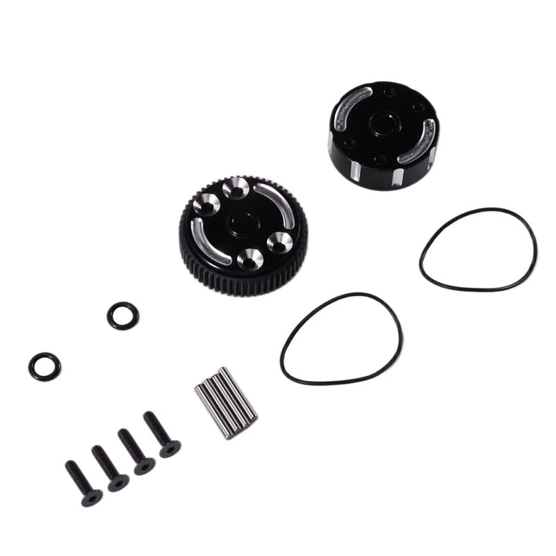 Metal Differential Case Set For Rc Car 1/10 Traxxas 2WD Slash Rustler-[A17I Toy]