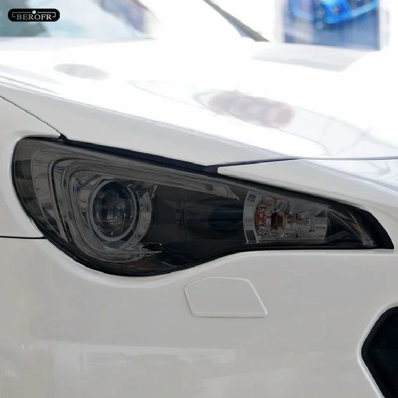 スバルフォースター-wrx-brz-アウトバックレガシィインプレッサ車のヘッドライトティントスモークブラック保護フィルム-tpu-ステッカーアクセサリー-2-個