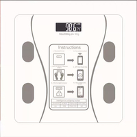 Body Fat Scale Smart Wireless Digital Bathroom Weight Scale Body Composition Analyzer With Smartphone App Bluetooth-compatible