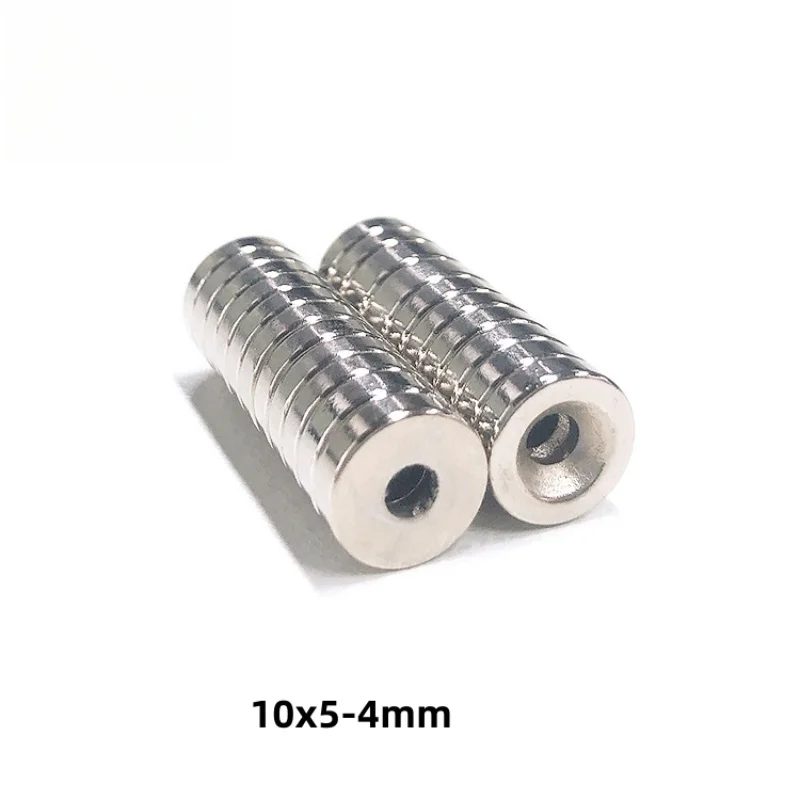 10x5-4 Strong Magnet 10*5 mm Hole 4mm Round Magnets 10*5-4 mm For Home Refrigerators, Offices DIY 10x5-4mm