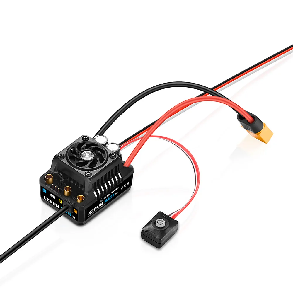 HOBBYWING EzRun MAX10 G2S 80A 140A Sensored Brushless ESC Bluetooth IP67 Waterproof For 1/10 RC Cars Trucks Buggy