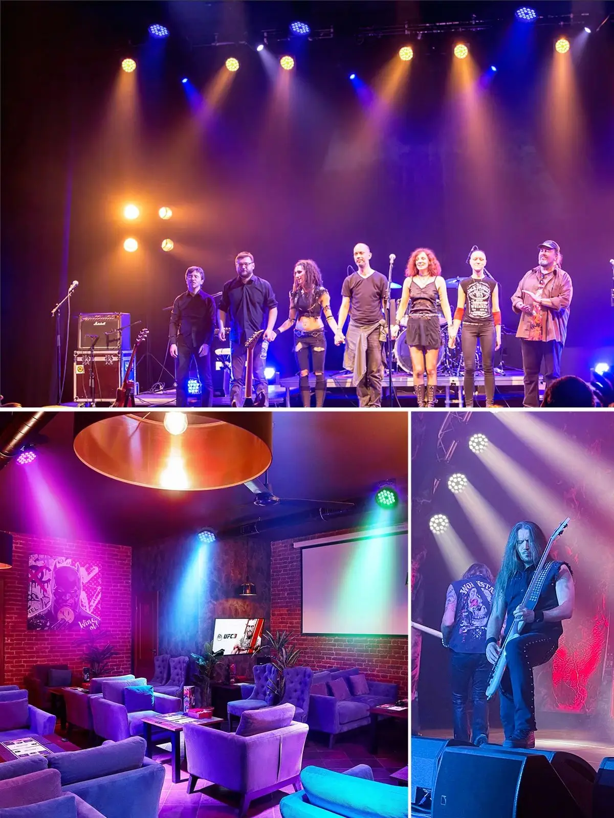 U'King 4PCS 200W 18 LED Par Licht 4in1 18x8W RGBW Bühne Licht DMX 512 Steuerung 4/8CH Flache Beleuchtung Weihnachten DJ Party Disco Lampe