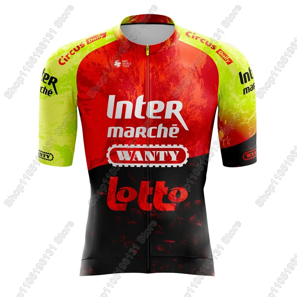 Lotto-Intermarché 2026 Wanty Team conjunto de Jersey de ciclismo Ropa de bicicleta camisas de bicicleta de carretera traje pantalones cortos con pechera MTB Ropa Maillot