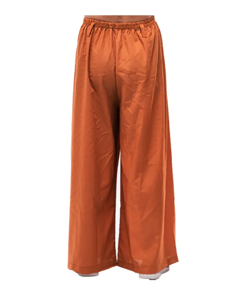 الرجال النساء الراهب السراويل سراويل قطنية البوذية فضفاضة تناسب الراحة البوذية النمط الصيني التقليدي