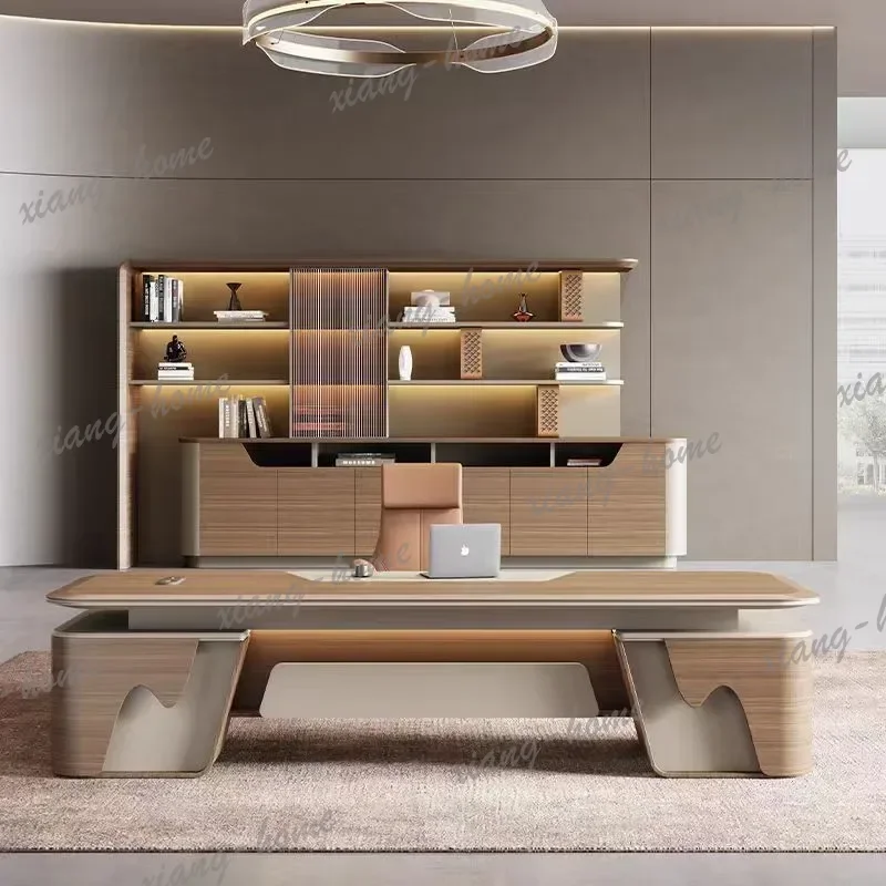Factory Direct Big Aesthetic Office Desk Drawers Modern Lunch Craft Laptop Office Desk Drawers Executive Escritorios De Oficina
