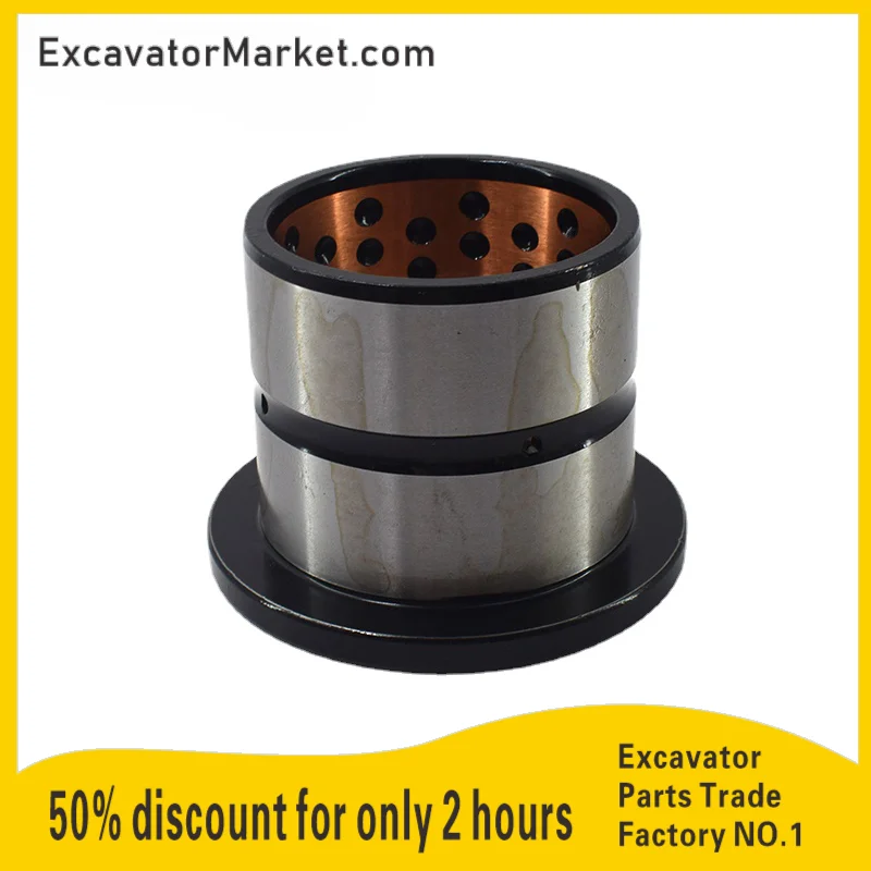 Excavator Bushings For Kobelco Sany Kubata Komatsu Hitachi Longgong Liugong Xugong Kato Digger Part Shaft Sleeve Singel