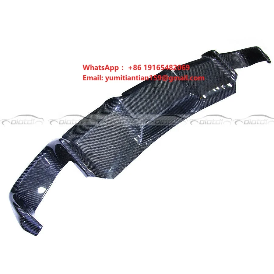 Carbon Diffuser Rear Lip Bumper Fins Spoiler Wing Splitter for BMW E89 Z4 Convertible Regular Standard