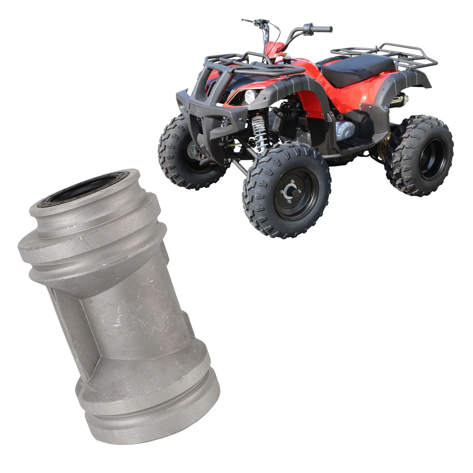 

Rear Axle Bearing Housing Carrier Hub 40mm 50mm Shaft Diameter Replacement for 150cc 200cc 250cc ATV UTV Go Kart