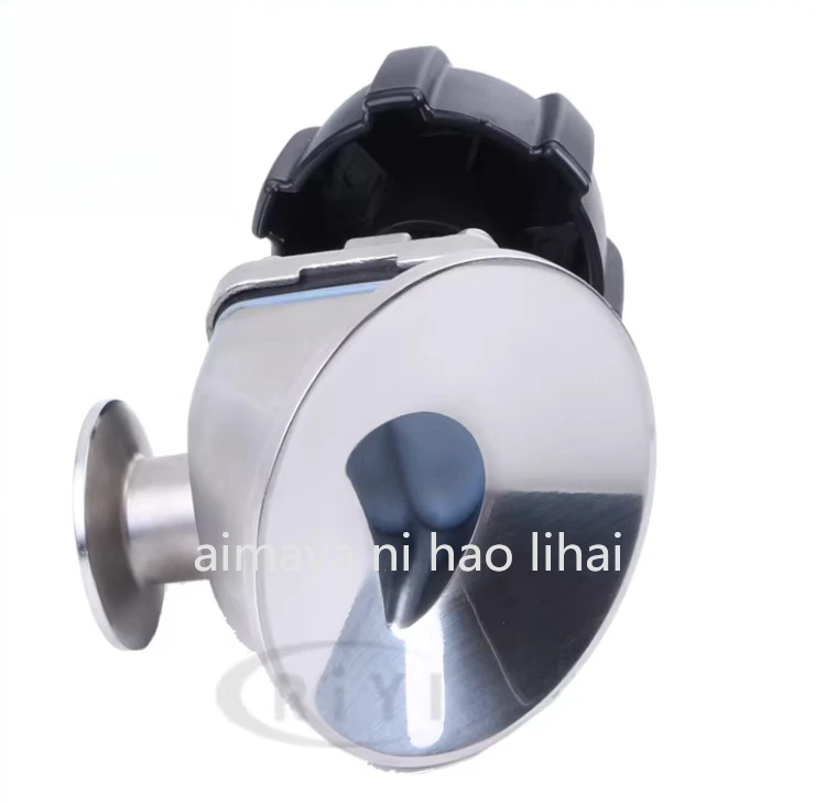 316L Sanitary Quick-Connect Elbow Tank Bottom Diaphragm Valve Stainless  Discharge Valve for Pharmaceutical Bio High Temp Auto