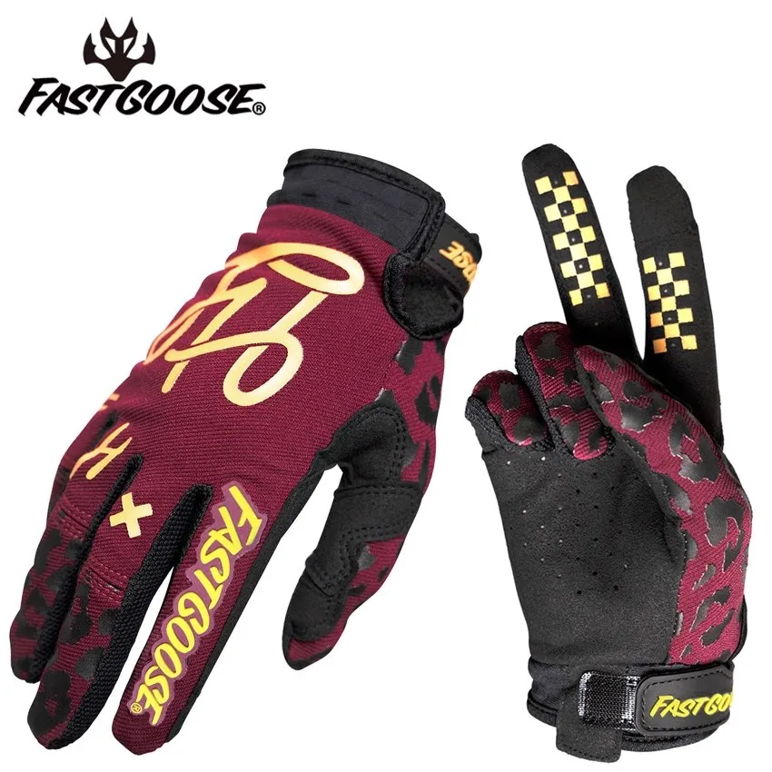 Motocross Gloves MX BMX DH Dirt Bike Guantes Enduro Mountain Bicycle Off-road Luvas MTB DH Race Motocross Cycling Guants gloves view 3