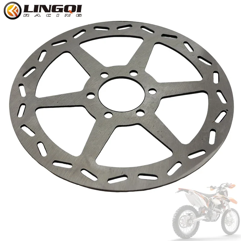 

LYNNCHI Motorcycle 180mm 7.08inch Rear Brake Disc 6 Bolts Rotor For Mini Bike Go Kart Baja MBX10 MBX11 80cc Scooter Accessories