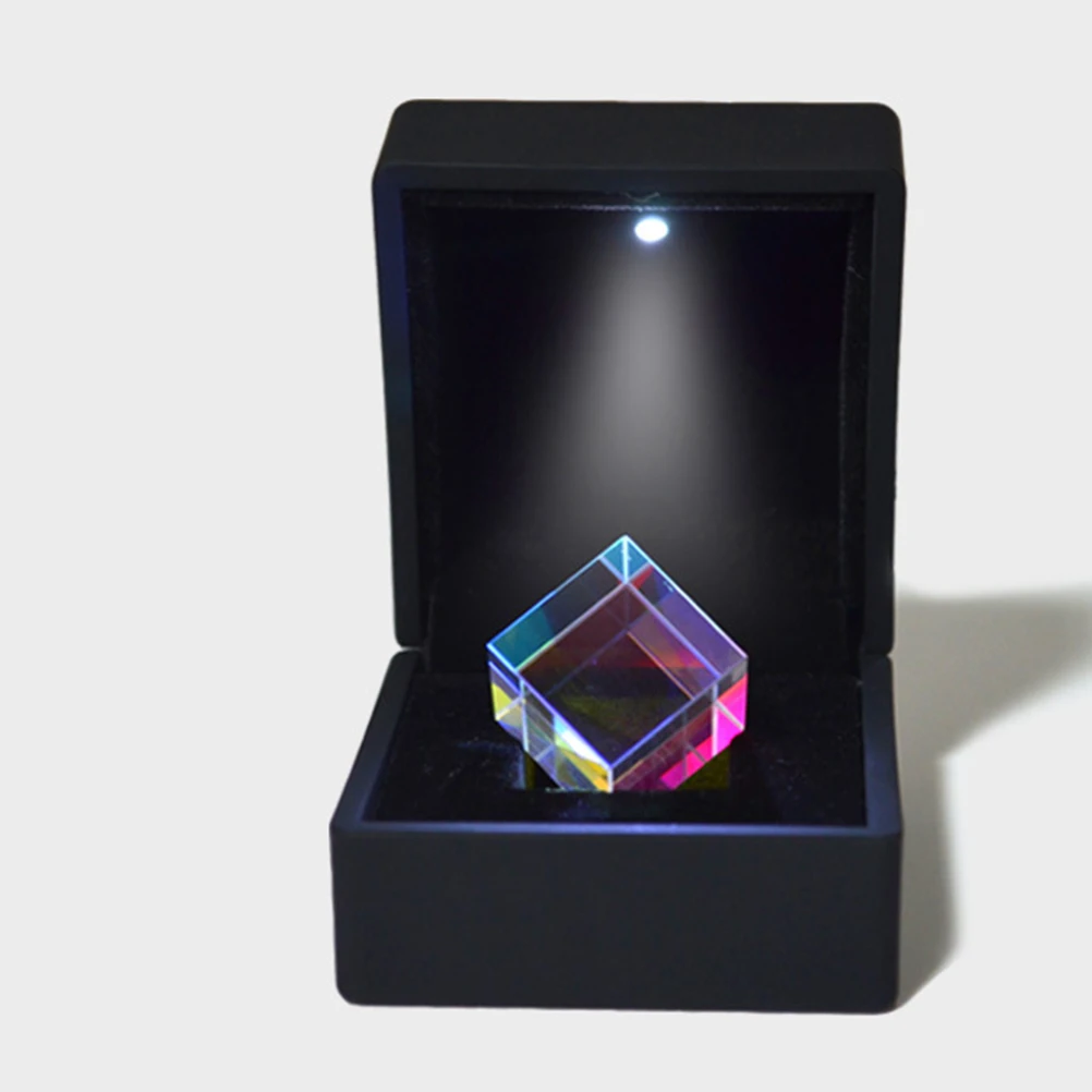 

cube dispersion prism optical cube RGB cube glass cube