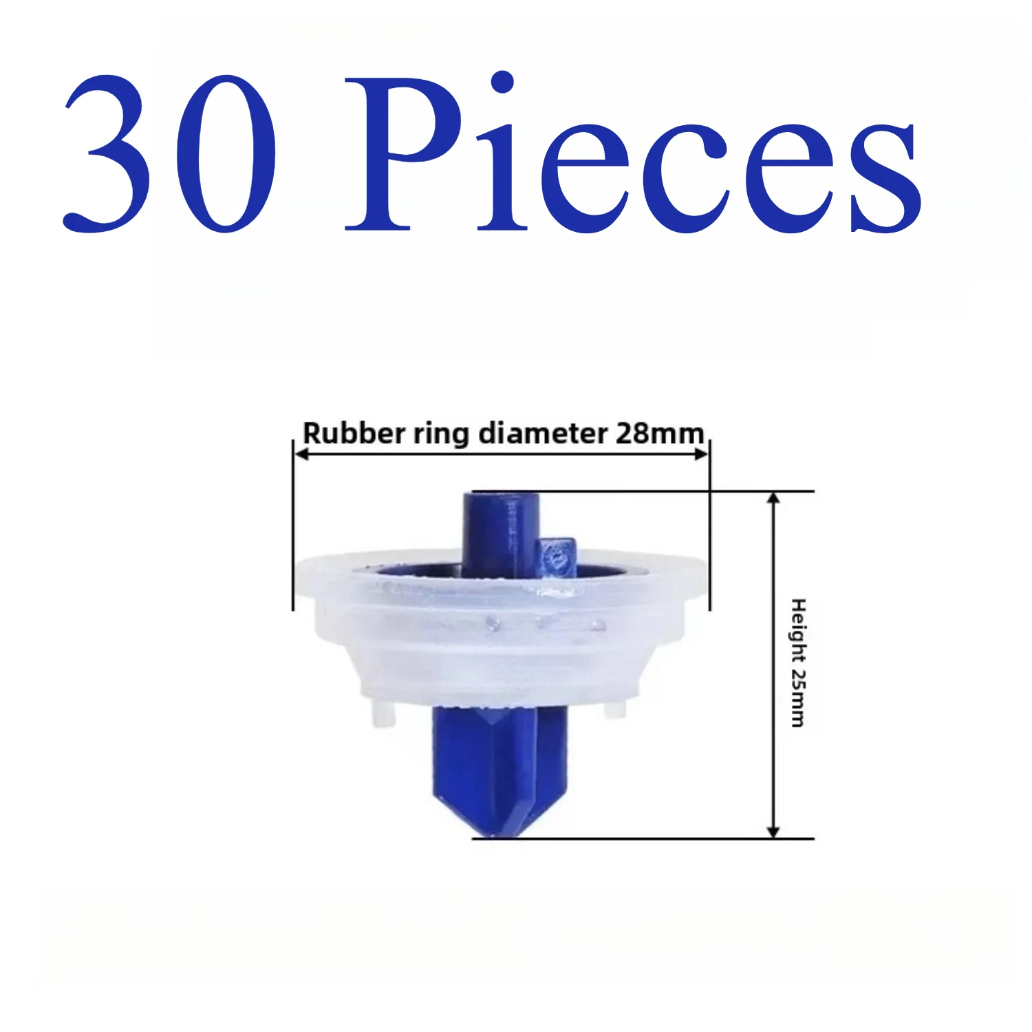 

Toilet Cistern Seal Ring 30 Pieces Inlet Refill Valve Silicone Gasket Stop Water TYP380 Compatible with GEBERIT