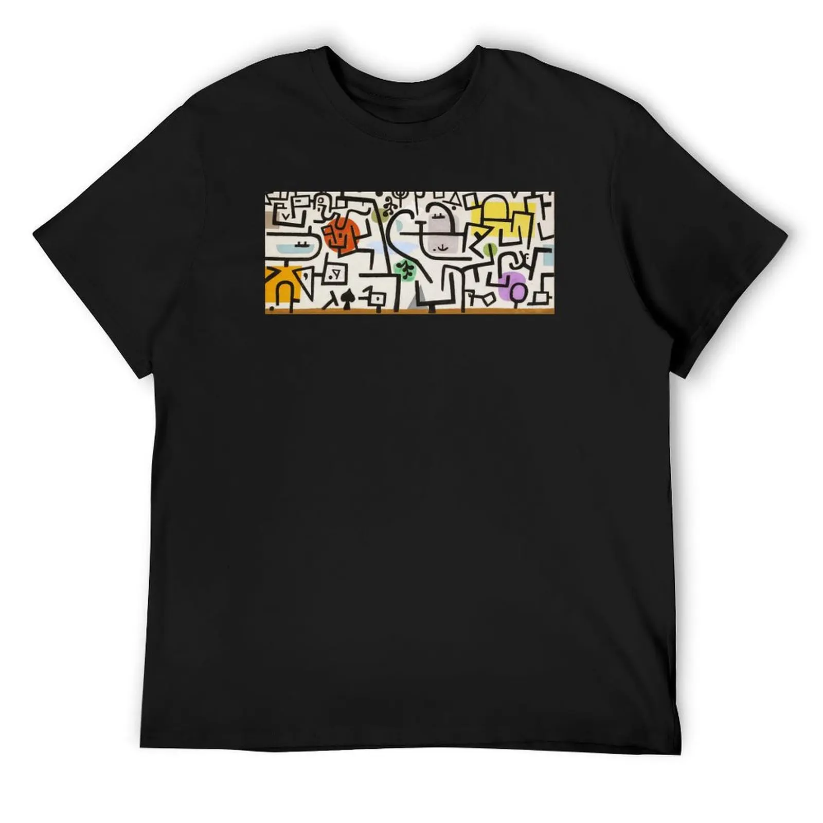 

Paul Klee Rich Harbor (Picture of a Journey) ( Abstract pattern· expressionism · cubism · surrealism ) Paul Klee T-Shirt