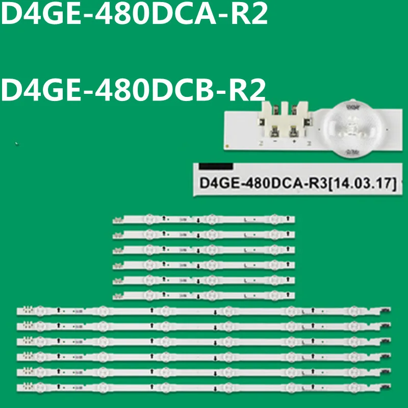 

LED Backlight Strip UE48J5550 UE48J5600 UE48J6200 UE48J6300 UE48J6330 UE48J6390 UE48H5000 UE48H5270 UE48H5510 CY-GJ048BGLV8H