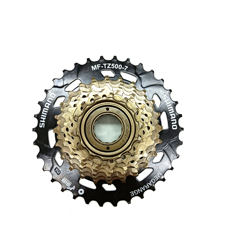 SHIMANO TOURNEY TZ500 TZ31 7v 7 Speed Cassette Mountain Bike Freewheel Metal Thread Sprocket 14-28/34T Original