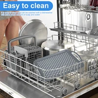 2Pcs Non-Slip Food Serving Tray with Handle 3