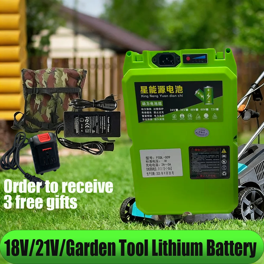 

High Quality 18650 Lithium Battery Pack 18V-21V Rechargeable for Makita Converter Drilling Rig Hammer Lawn Mower Angle Grinder
