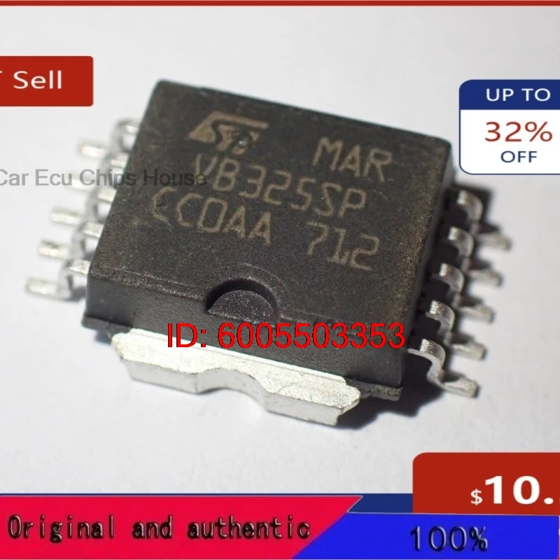 10Pcs VB325SP Automotive Ignition Coil Driver IC Chip For Car ECU Repair For For Marelli Fiat Chery ECU Repair