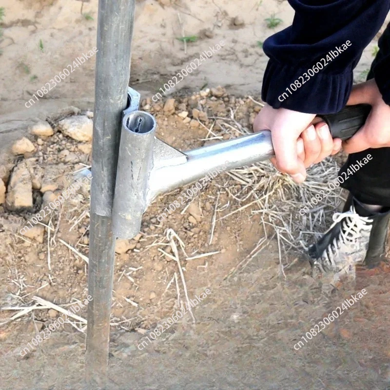 

Greenhouse Steel Pipe Insertion Tool Extubation Insertion Device Vegetable Skeleton Accessories Labor-saving Insertion Removal