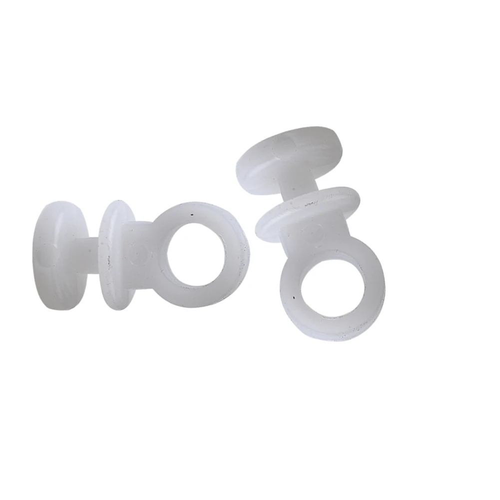 50pcs Plastic Curtain Track Hooks Runner Fit For Camper Van Motorhome Caravan Boat Ship Curtain Access Curtain Slide Rail Hook - view 6