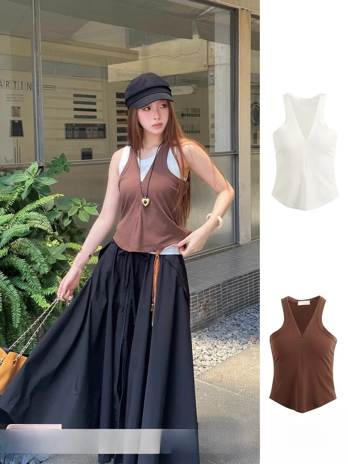 

Многофункциональный невидимый жилет 5E IF Brand Simple DEARSOCUTE, ручная работа, повседневная женская одежда