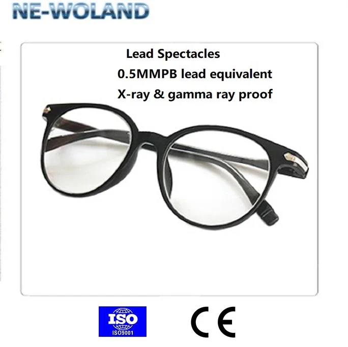 Hot sales ray protection ray radiation proof lead glasses  0.5mmpb lead equivalent protection for wide range application