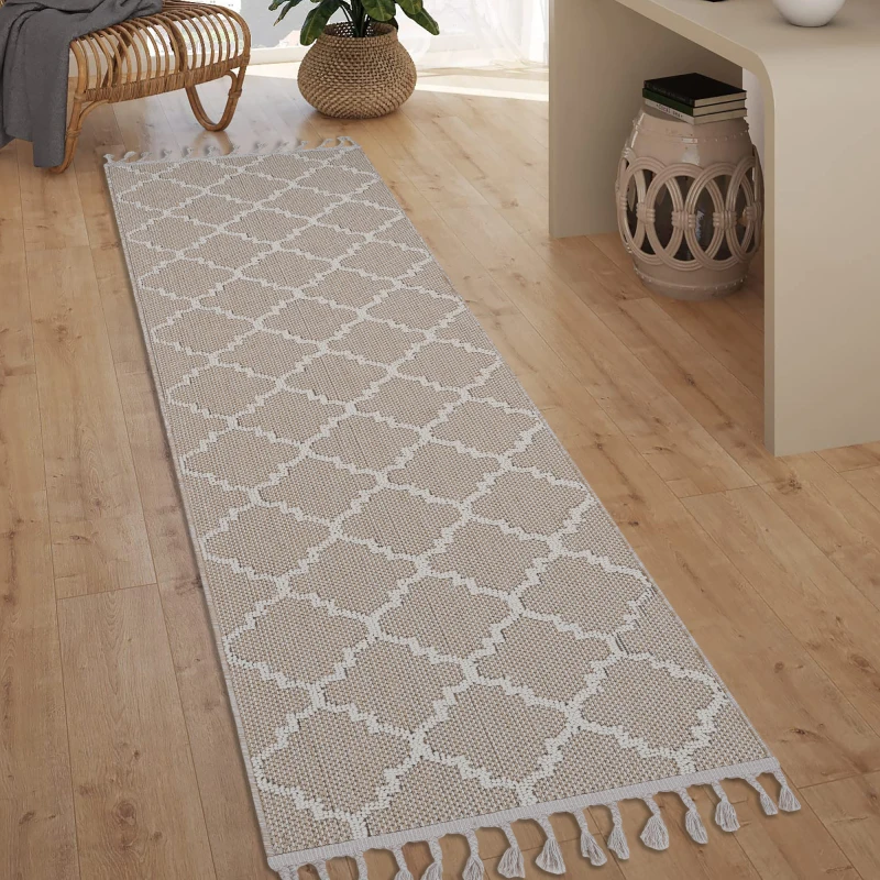 

Коврик LOOM & LUXE Collection 2X8 цвета слоновой кости/трали в помещении/на открытом воздухе