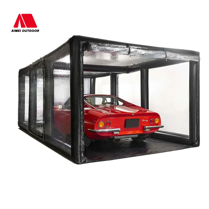 

2025 NEW Outdoor Portable Inflatable Car Garage Tent Inflatable Capsule Cover Car Dust Cover tents