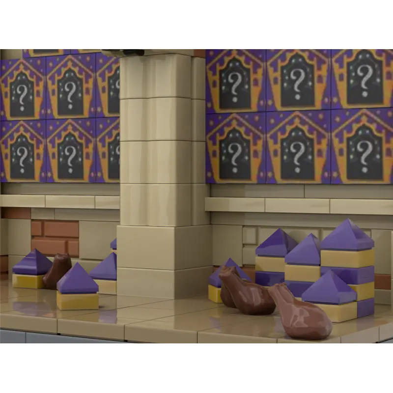 MOC ビルディングブロック ライオン建築モデル ブリック初心者向けおもちゃ 粒子創造教育教育 クリスマスギフト