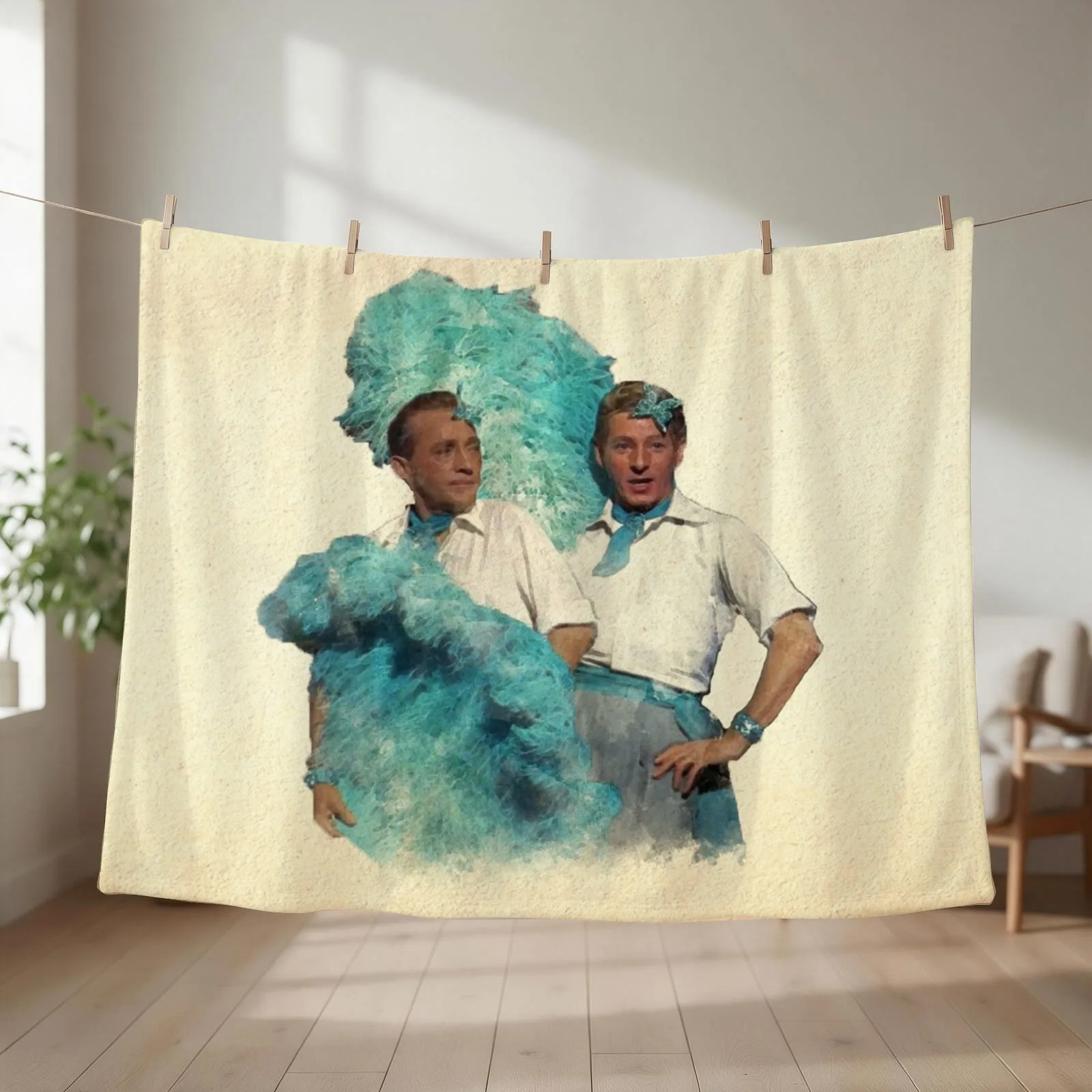 Reprise (Sisters) - Watercolor Throw Blanket Softest Loose blankets and throws For Sofa Thin Blankets