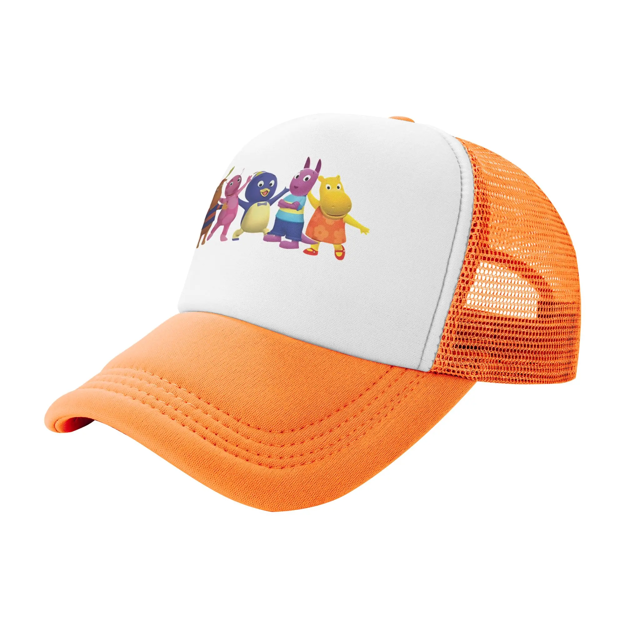 Pablo Backyardigans Mesh Caps Merch for Men Women Adjustable Baseball Cap Mesh-Back Breathable Cooling Hats