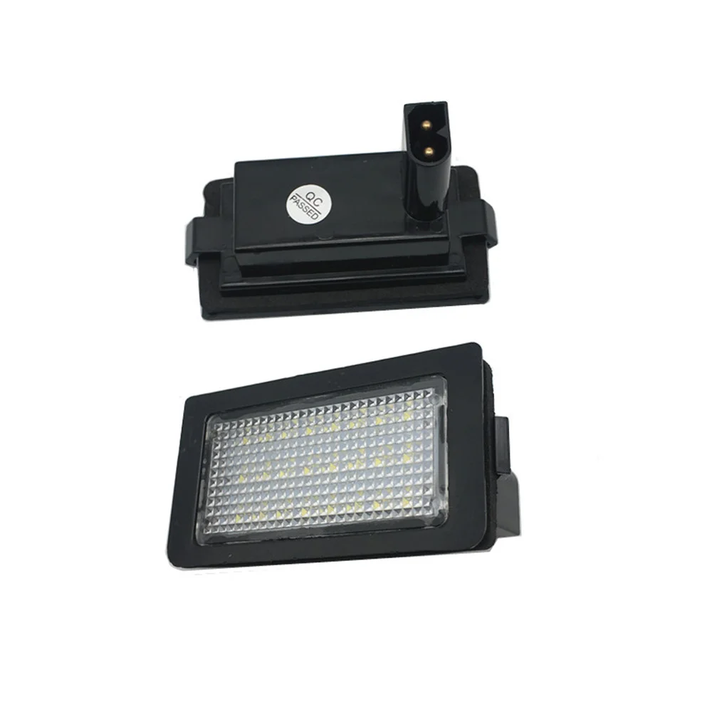 For BMW E38 7 Series 728i 730i 730d 740i 740d 740iL 750i 750iL 1995-200 2PCS LED License Number Plate Lamps Free Light