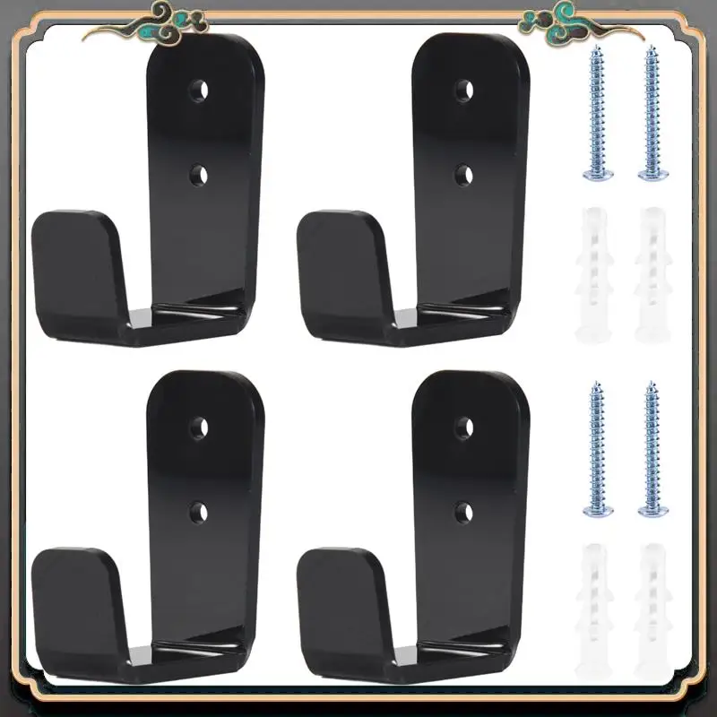 

Premium 4 PCS Hockey Stick Display Holder Wall Mount, Golf Club Display Rack, Hockey Stick ,For Horizontal Hanger For Home Wall