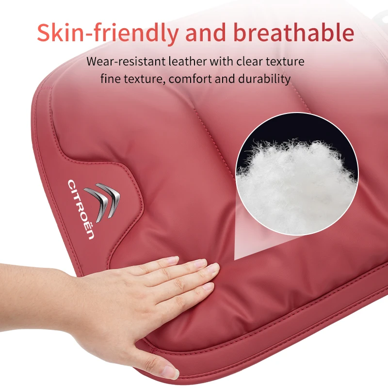 Car Front Rear Seat Cover Velour Leather Cushion Backrest Protective Mat For Citroen C4 C3 C5 C2 Berlingo Celysee Cactus Picasso