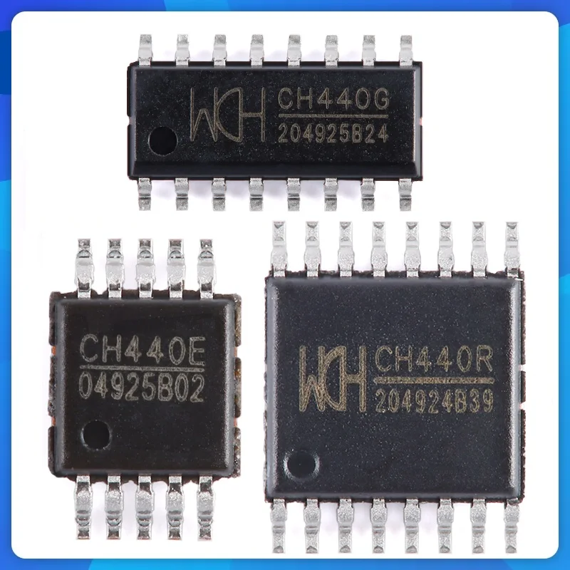 CH440 Four-pole Double-throw 5V Low-Resistance Analog Switch IC  10Pcs/Lot