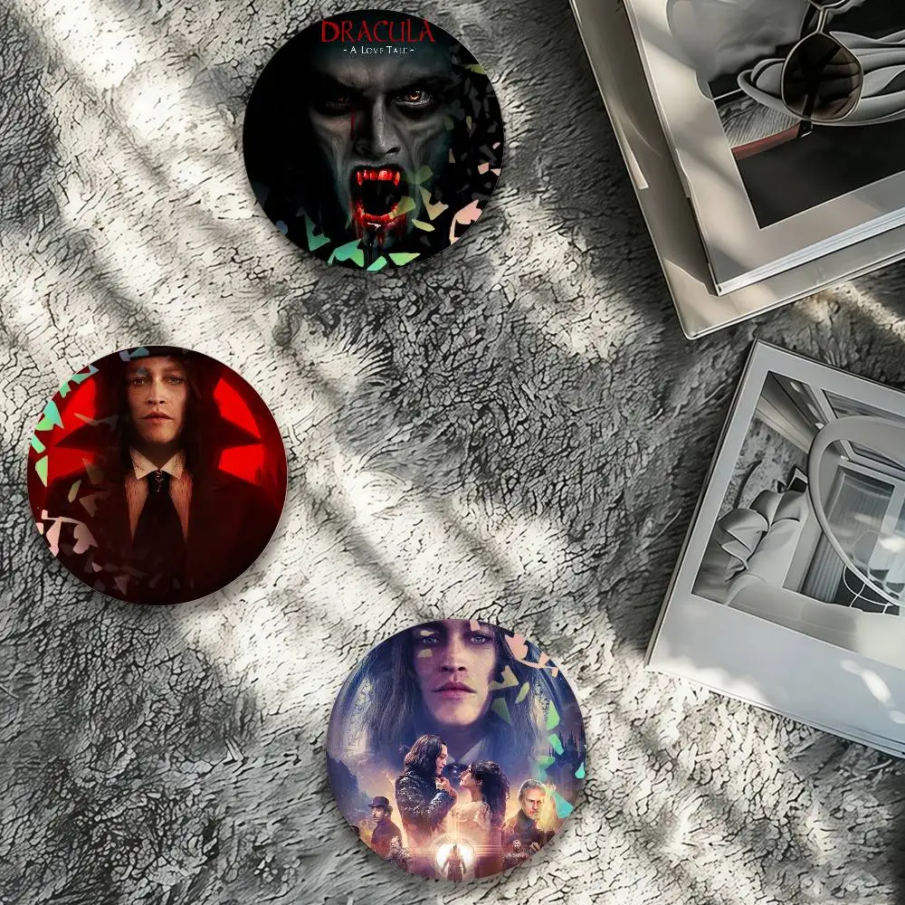 Movie Dracula A Love Tale Laser Badge Pins Handmade Brooches for Backpack Gifts Bag Decor Fans Collect
