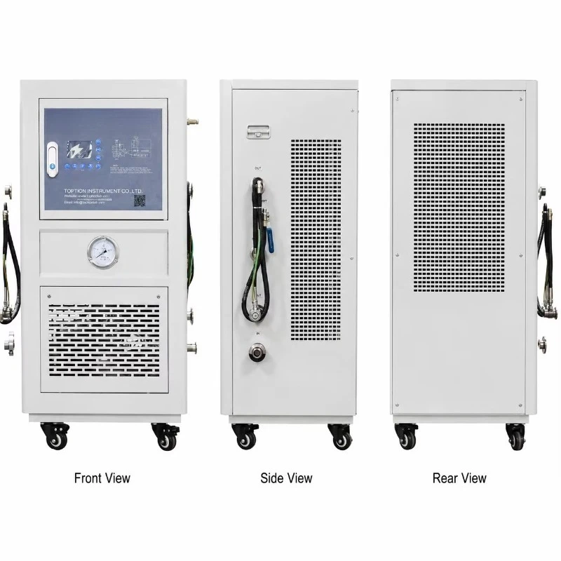 TOPTION CE/ISO THW-A1520 50℃-200℃ Customized High Temperature Heating Circulator System for Oil Water Bath Heating Equipment