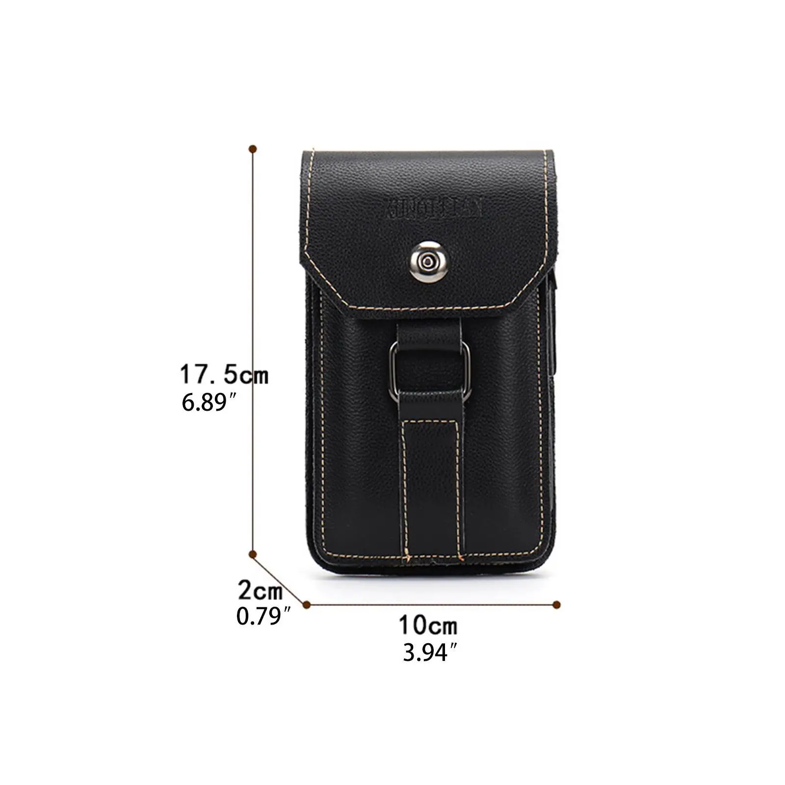 Mens Belt Loops Waist Bag Fashion Wallet Phone Pouch for Running Outdoor Camping