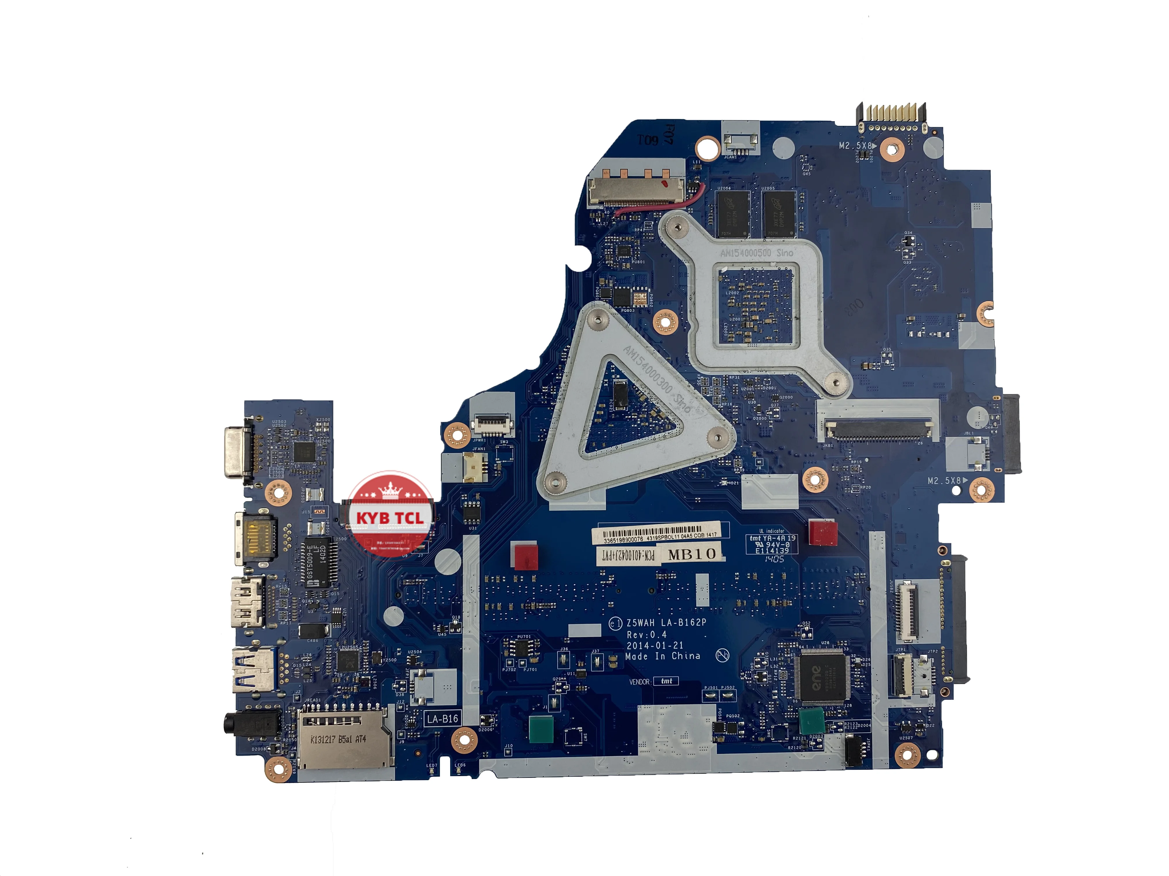 Mainboard Z5WAH LA-B162P For Acer Aspire E1-572 V3-572G E5-531 E5-571G E1-572G Laptop Motherboard W I3 I5 I7 CPU DDR3 Notebook