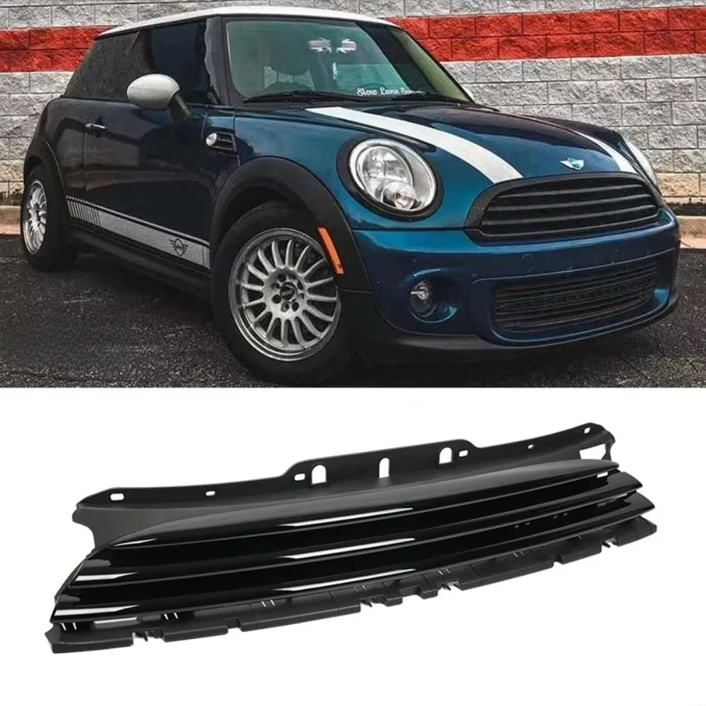 

For Bmw Mini R56 R55 R57 2011-2015 Racing Grille Front Bumper Grill Body Kit Accessories